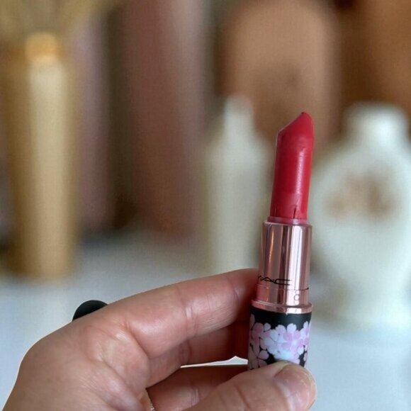 MAC Cosmetics NEW Black Cherry Matte Lipstick BLOOMBOX LIMITED EDITION - Picture 9 of 9